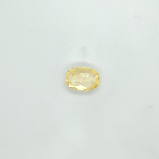 Yellow Sapphire (Pukhraj) 5.82 Ct gem quality